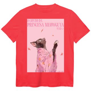 Nome do produtoCamiseta O Conto da Princesa Kaguya - Meowguya