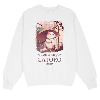 Nome do produtoMoletom Totoro - Meu Amigo Gatoro
