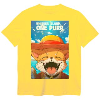 Nome do produtoCamiseta One Piece - Whisker Island