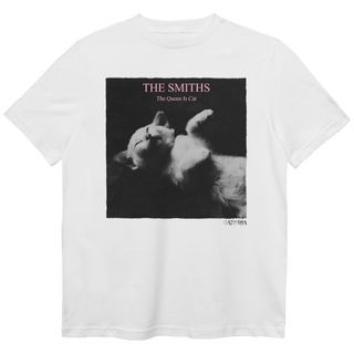 Camiseta The Smiths - The Queen Is Cat - Branco