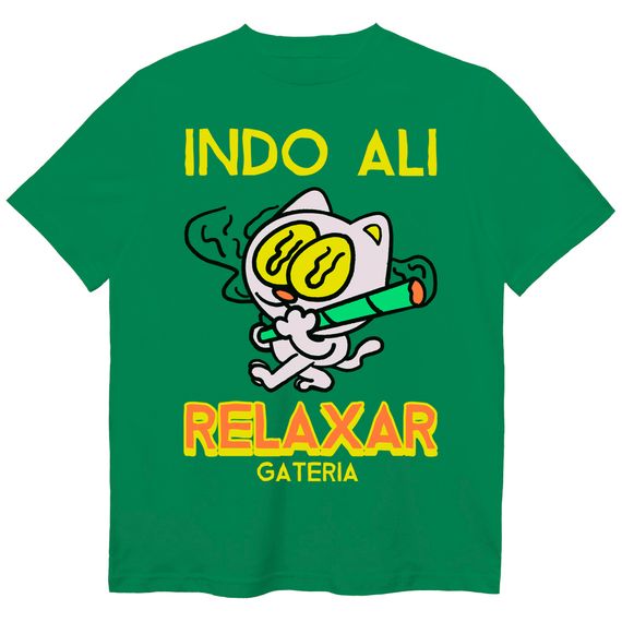 Camiseta Indo Ali Relaxar