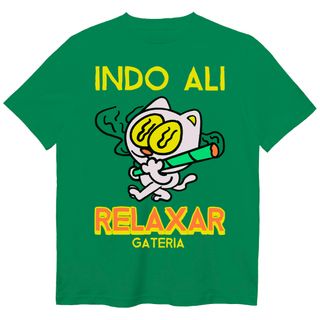 Camiseta Indo Ali Relaxar