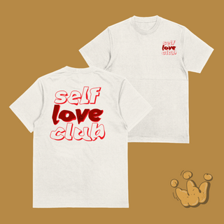 Nome do produtoCamiseta overzisd - Self love club -