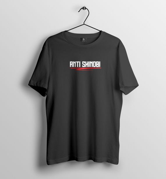 Anti Shinobi - Camiseta Preta