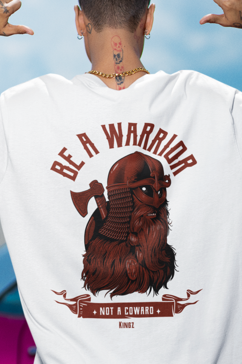 Nome do produto: Be a Warrior, Not a Coward