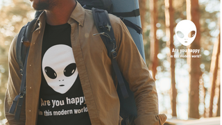 Camiseta Prime Happy Modern World