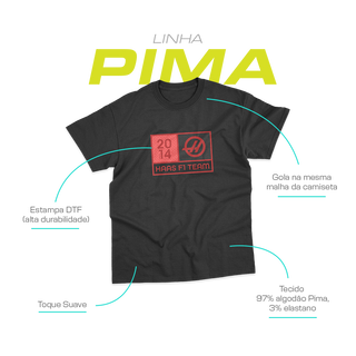 Nome do produtoCamiseta Pima Unissex Haas Retrô