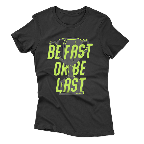 Camiseta Feminina Be Fast Preta