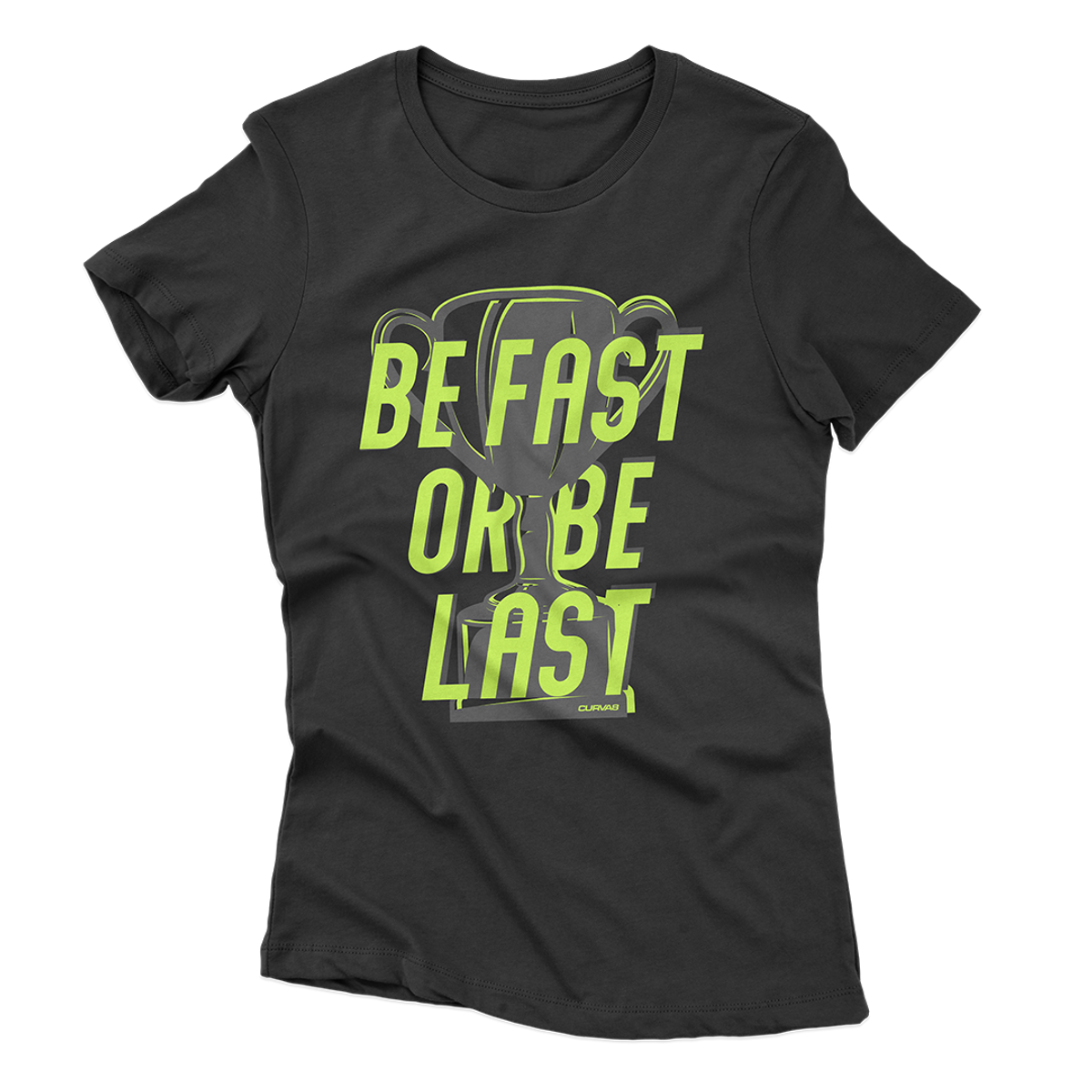 Nome do produto: Camiseta Feminina Be Fast Preta