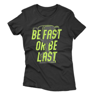 Camiseta Feminina Be Fast Preta