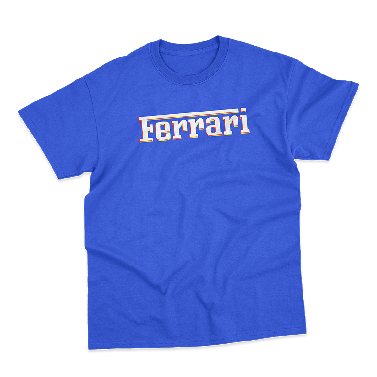 Nome do produto: Camiseta Unissex Ferrari - Azul