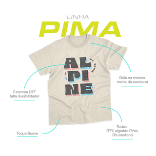 Nome do produtoCamiseta Pima Unissex Alpine Retrô