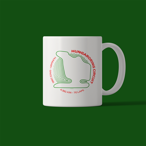 Caneca Hungaroring Circuit