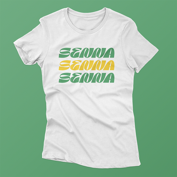 Camiseta Feminina Senna