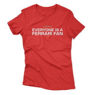 Camiseta Feminina Ferrari Fan