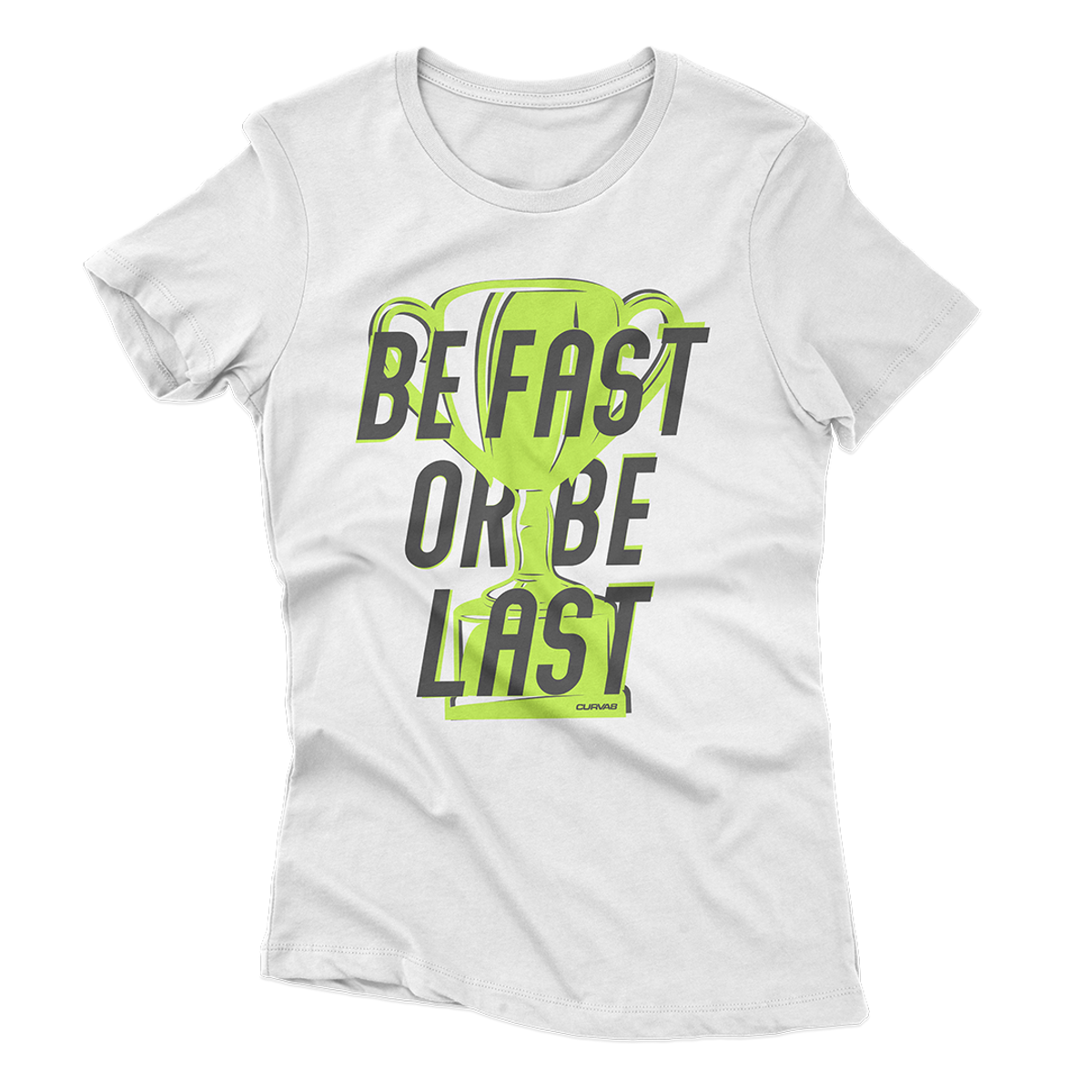 Nome do produto: Camiseta Feminina Be Fast Branca