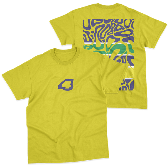 Camiseta Unissex Lando Norris Especial Mônaco 2024 - Amarela