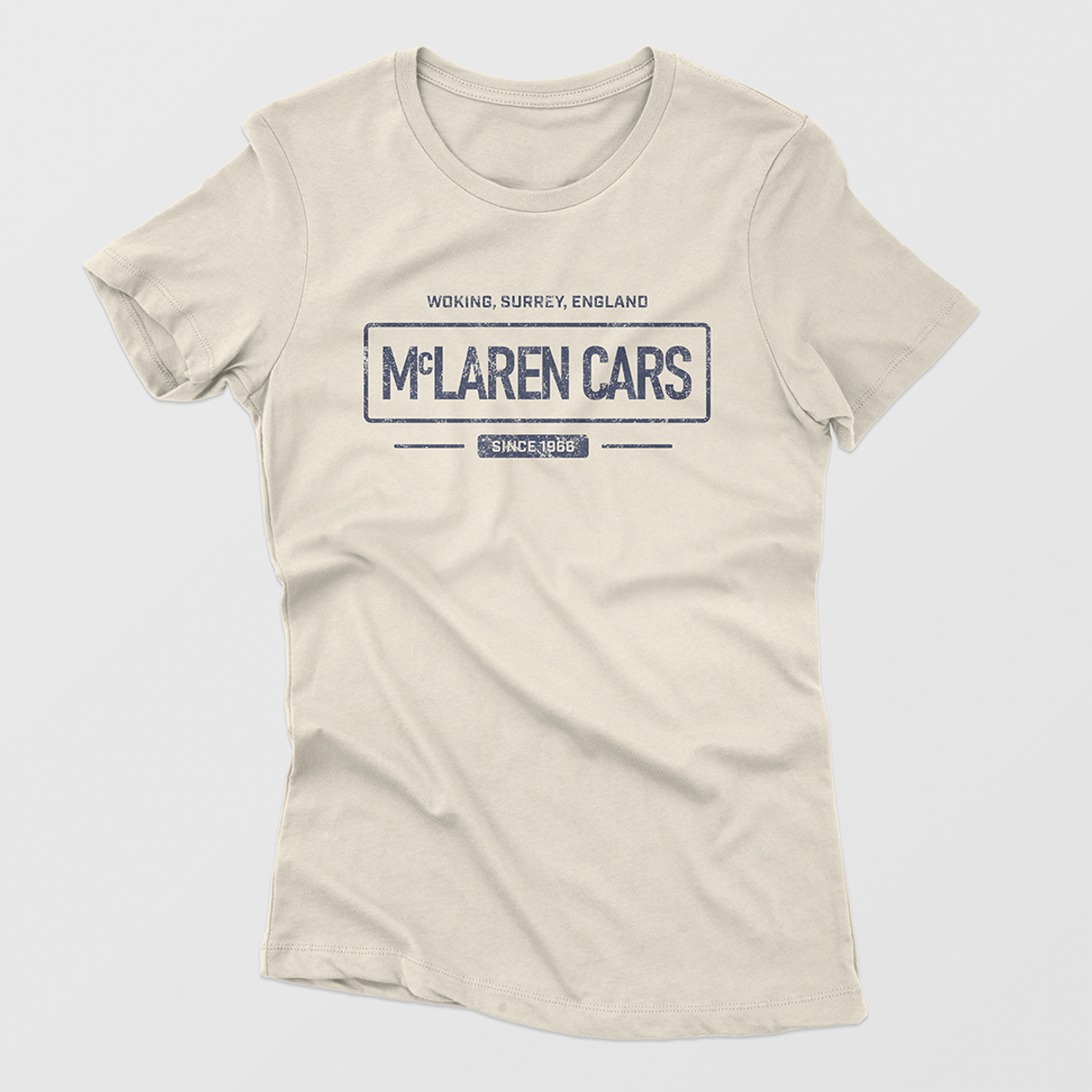 Nome do produto: Camiseta Pima Feminina McLaren Retrô