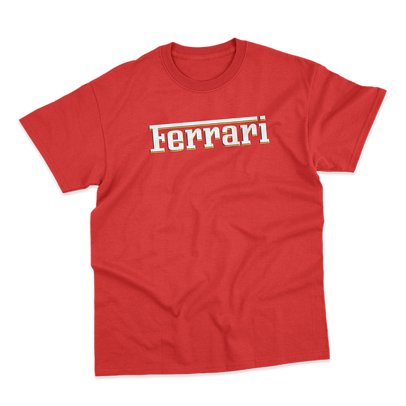 Camiseta Unissex Ferrari - Vermelha