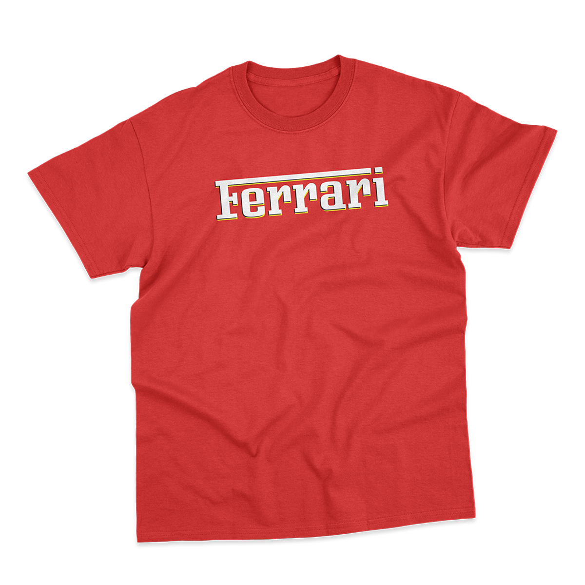 Nome do produto: Camiseta Unissex Ferrari - Vermelha