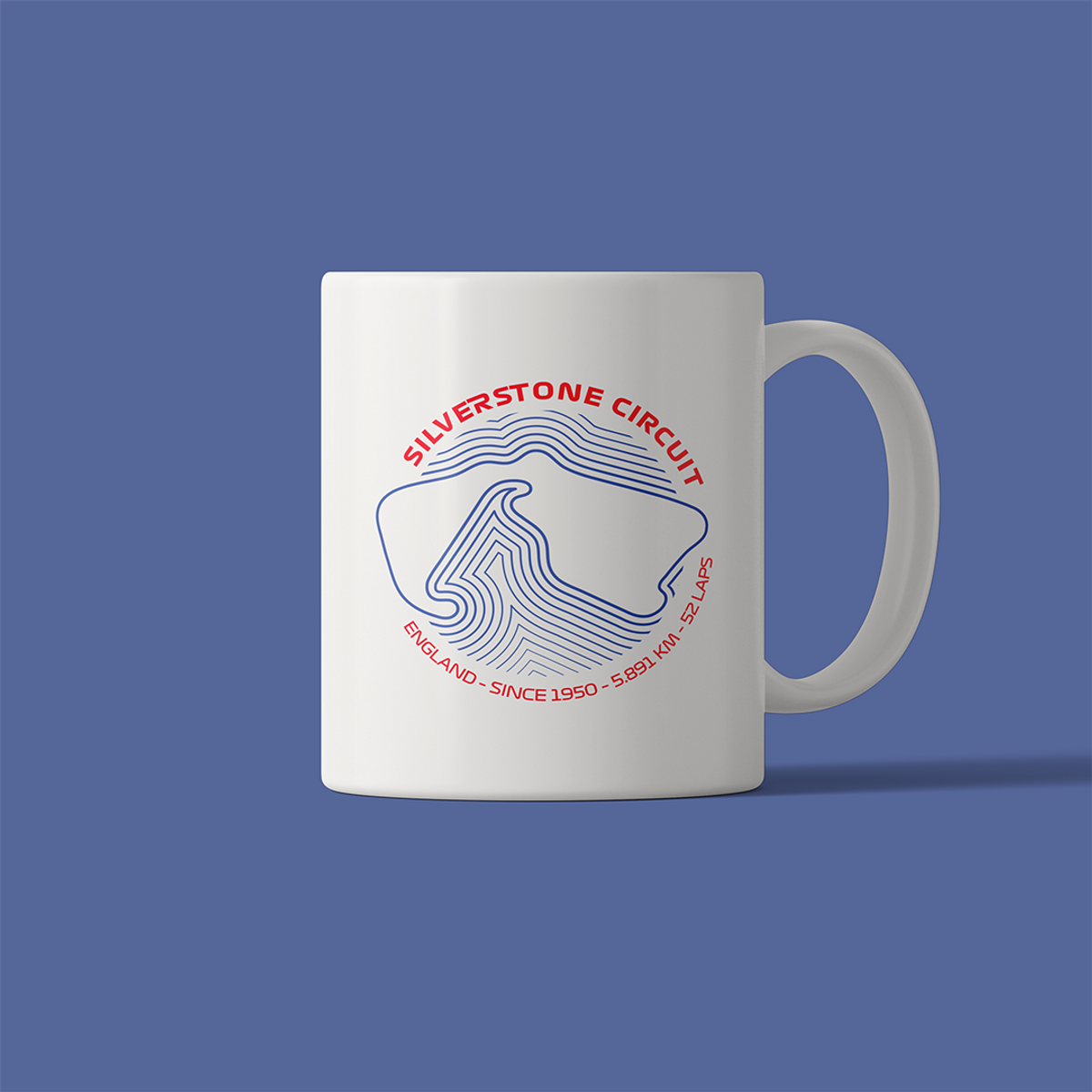 Nome do produto: Caneca Silverstone Circuit