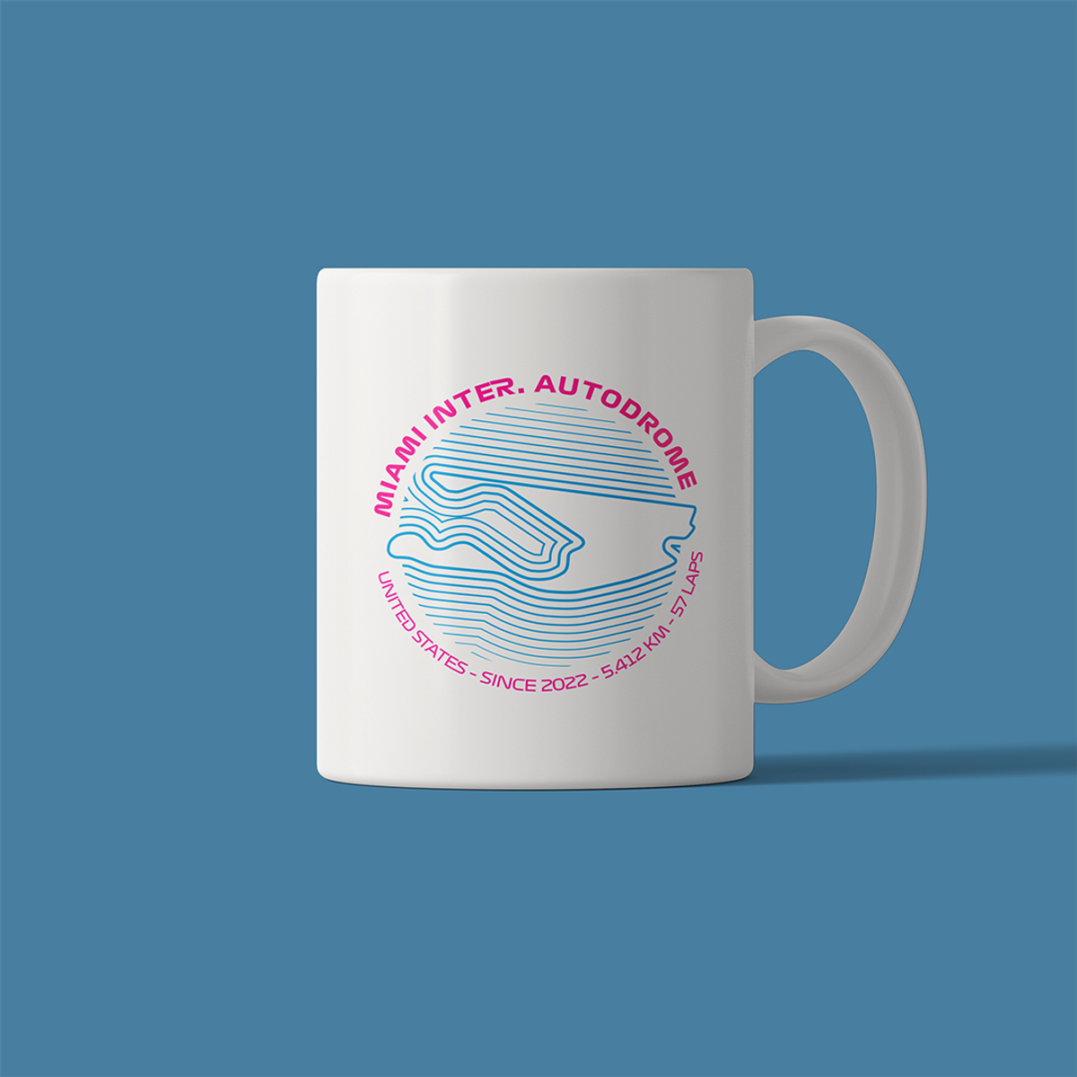 Nome do produto: Caneca Miami International Autodrome