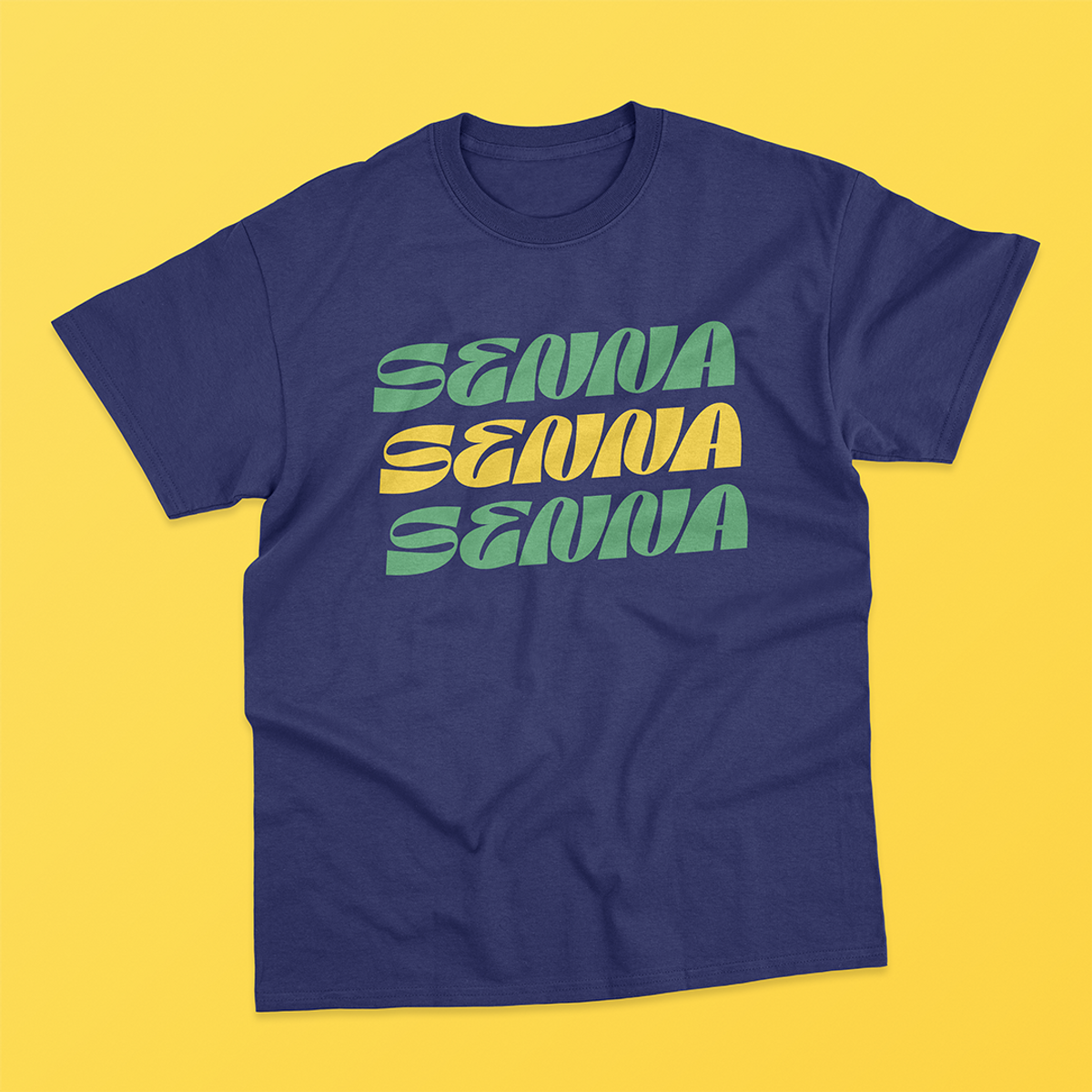 Nome do produto: Camiseta Unissex Senna