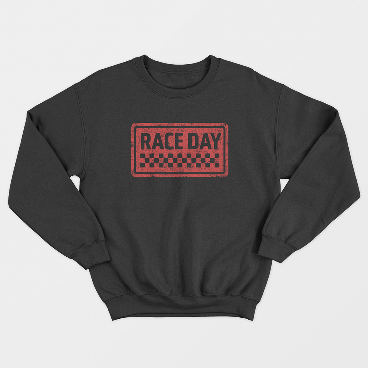 Nome do produto: Moletom sem Capuz Race Day Retrô