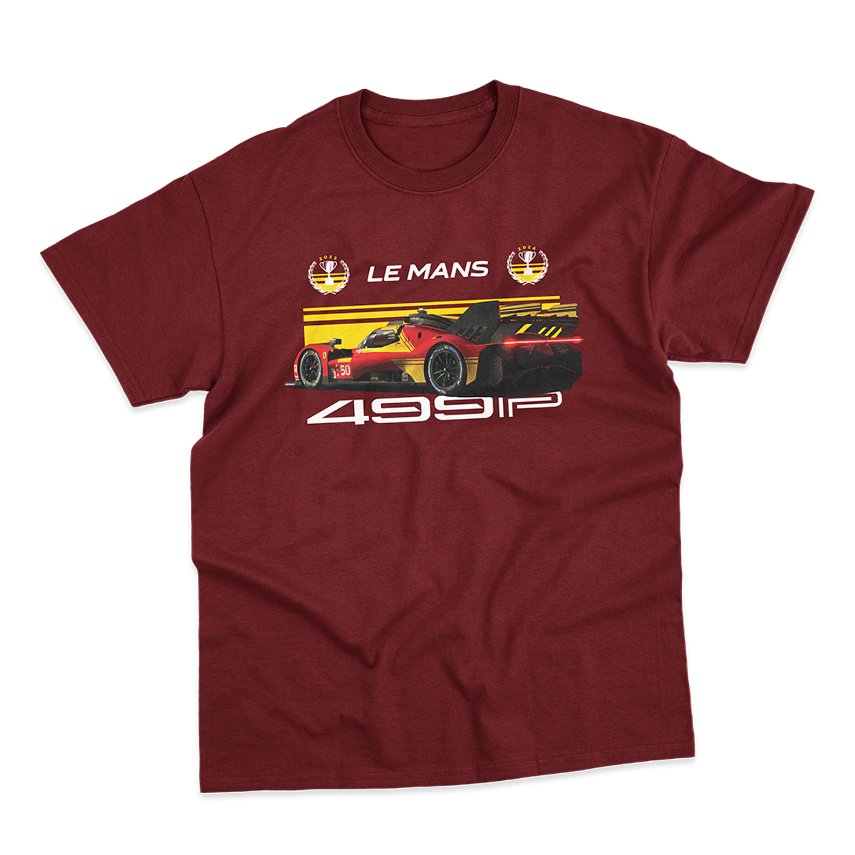 Nome do produto: Camiseta Unissex Ferrari Le Mans