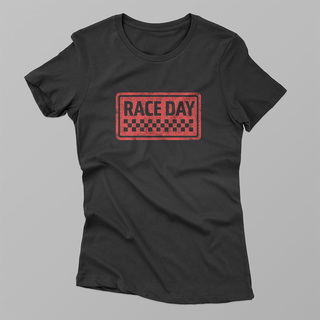 Nome do produtoCamiseta Pima Feminina Race Day - Preta