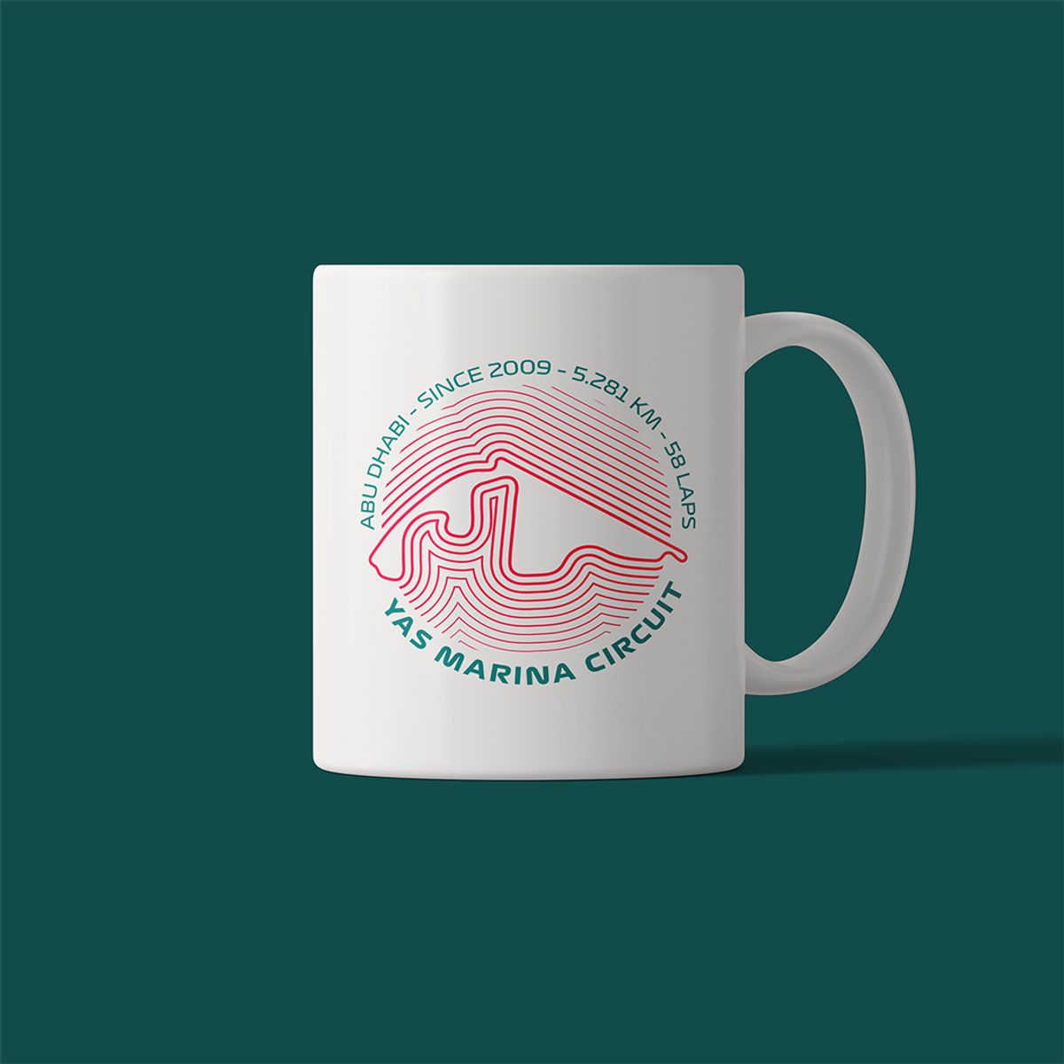 Nome do produto: Caneca Yas Marina Circuit