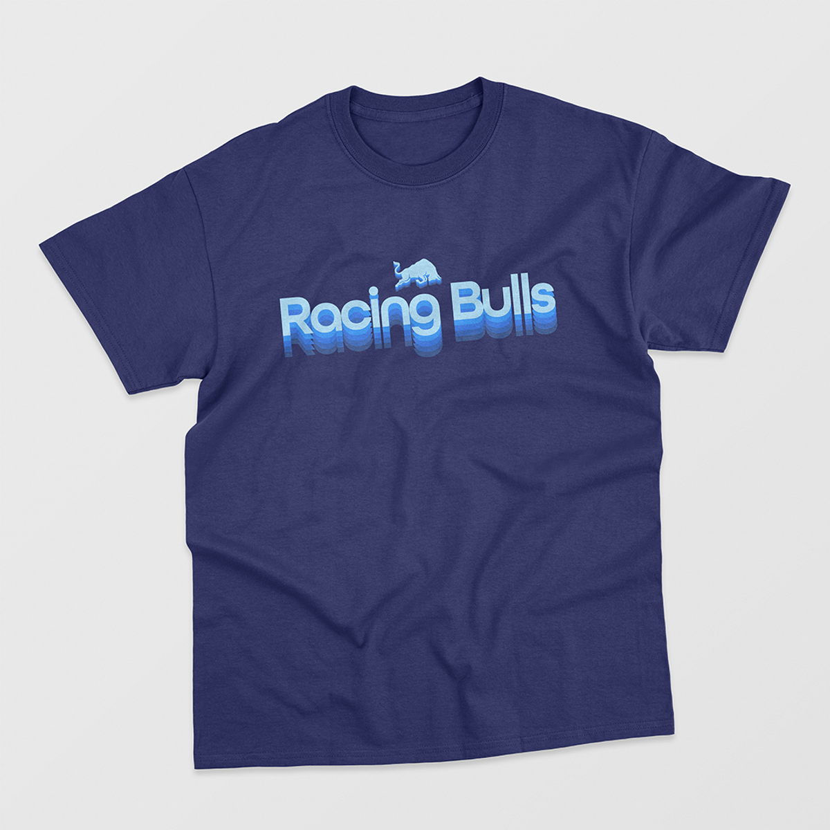 Nome do produto: Camiseta Pima Unissex Racing Bulls Retrô