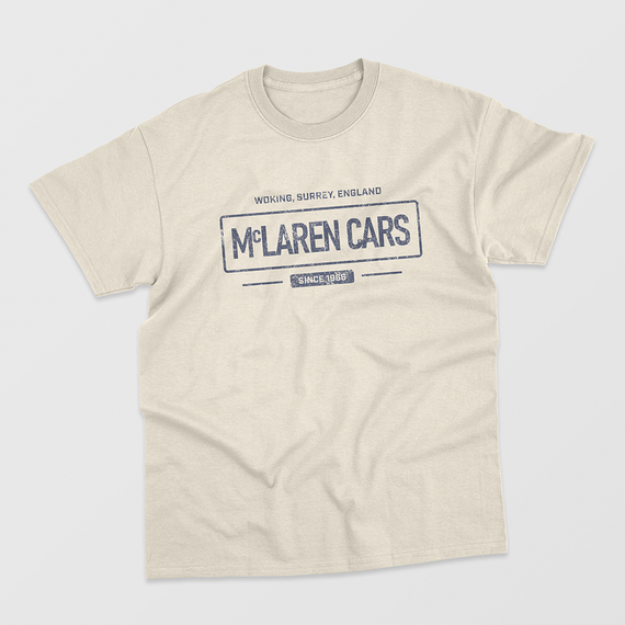 Camiseta Pima Unissex McLaren Retrô