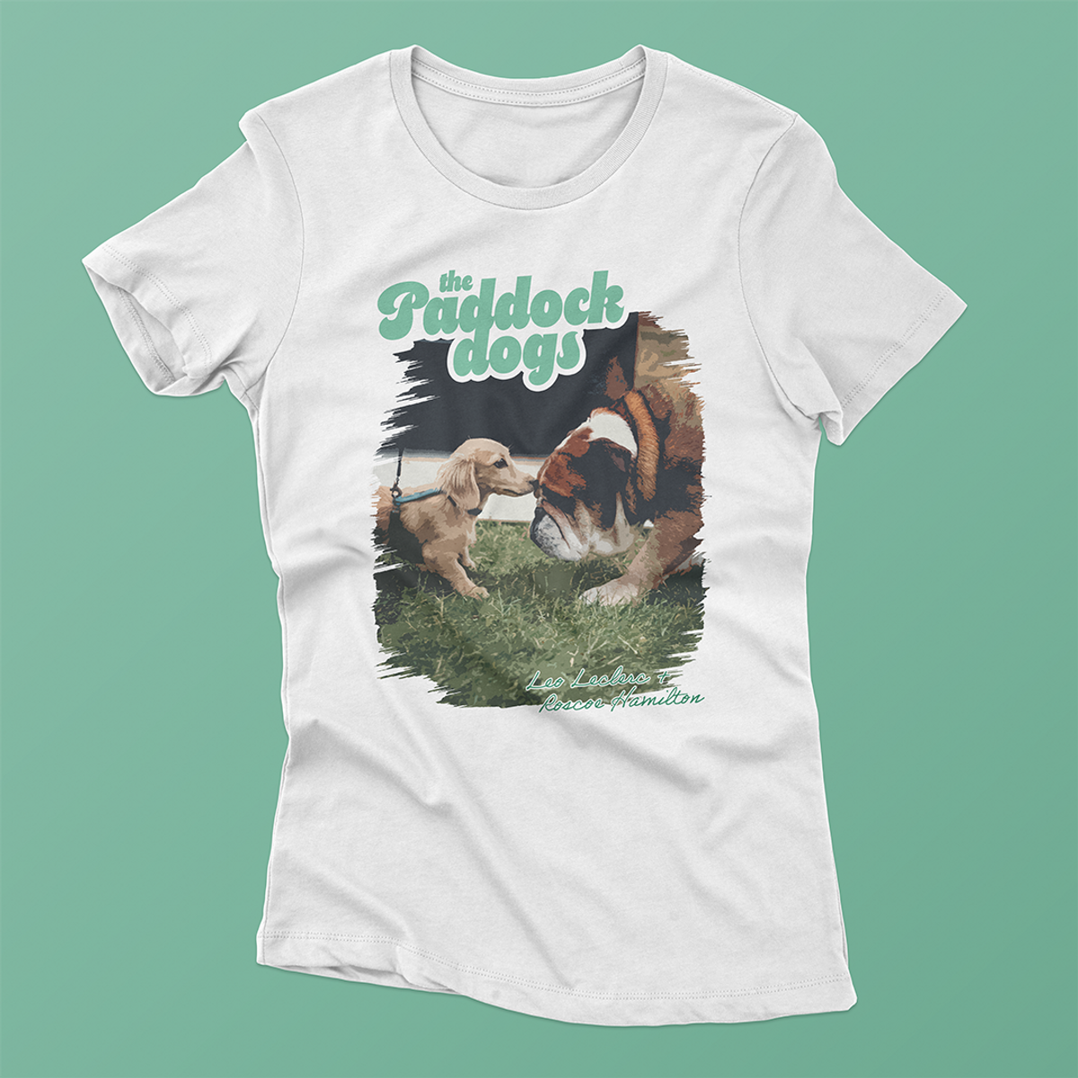 Nome do produto: Camiseta Feminina Paddock Dogs