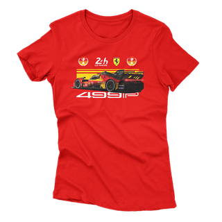 Nome do produtoCamiseta Feminina Ferrari Le Mans