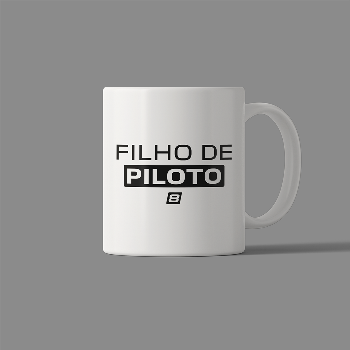 Nome do produto: Caneca Filho de Piloto