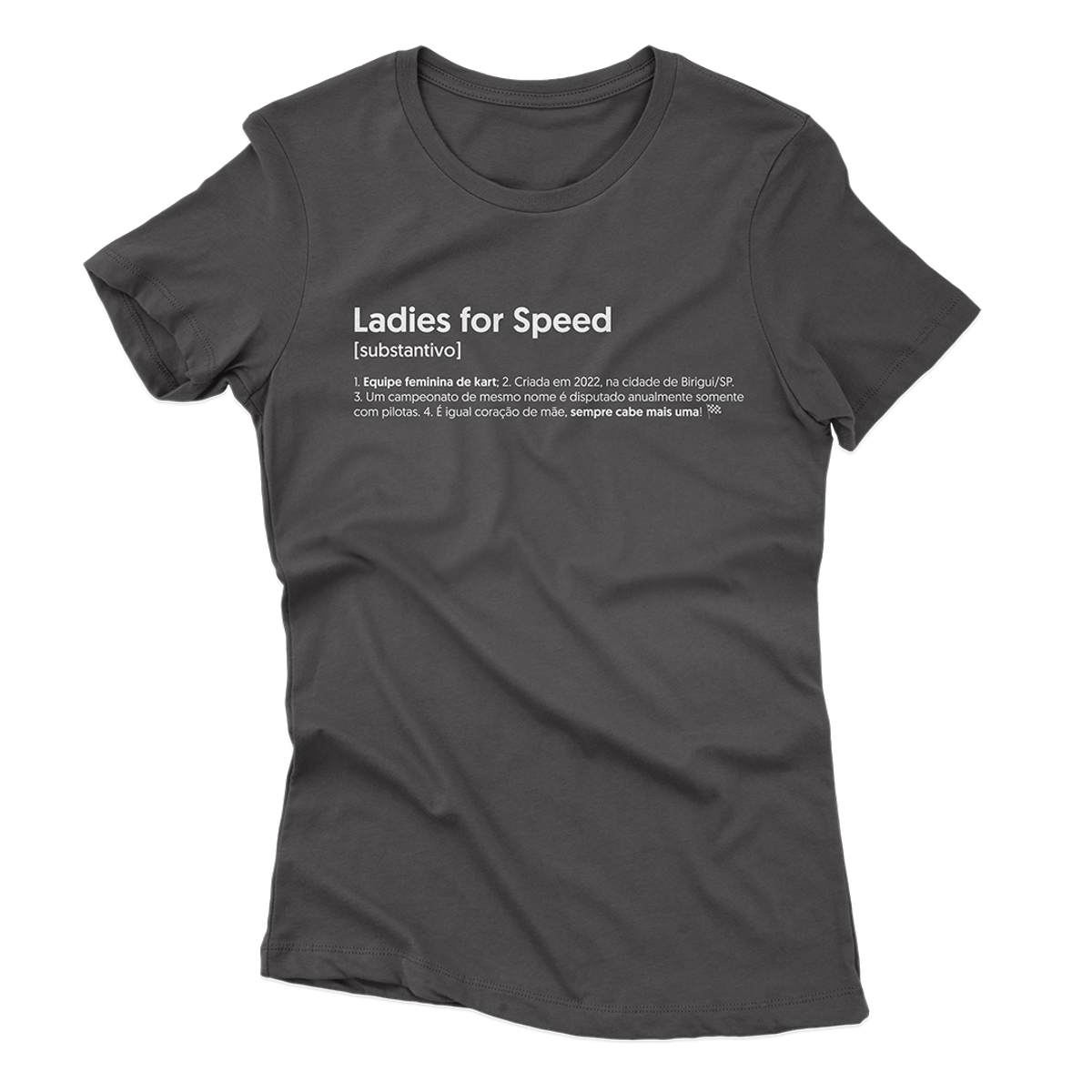 Nome do produto: Camiseta Feminina Ladies Dicionário - Preta