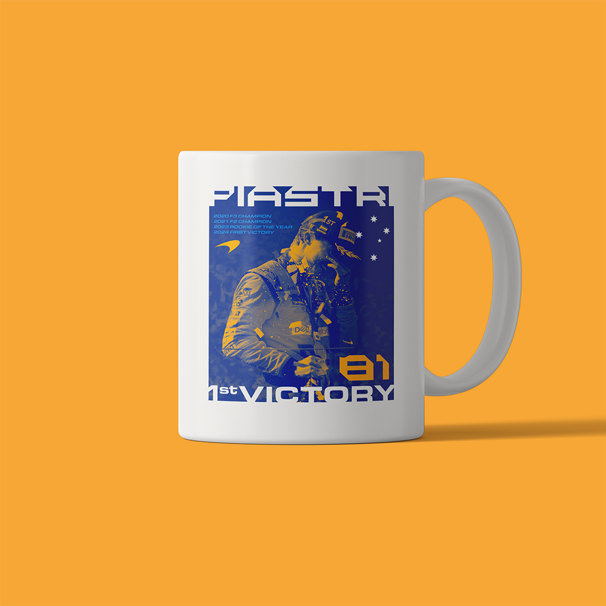 Nome do produto: Caneca Piastri First Victory