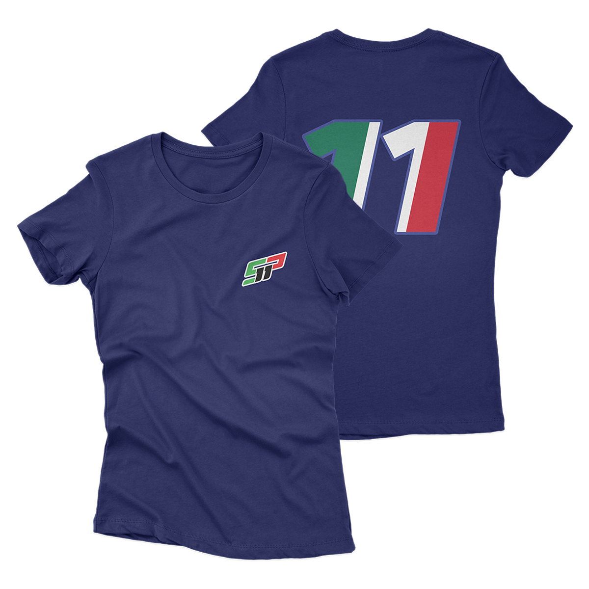 Nome do produto: Camiseta Feminina Red Bull Sergio Perez