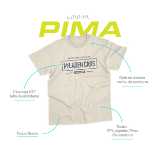 Nome do produtoCamiseta Pima Unissex McLaren Retrô