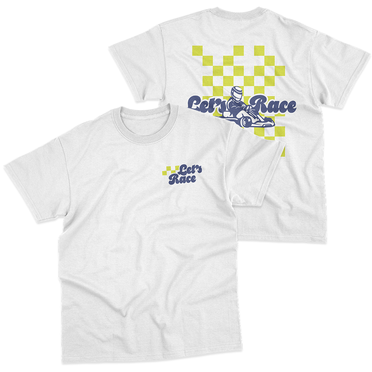 Nome do produto: Camiseta Unissex Let\'s Race