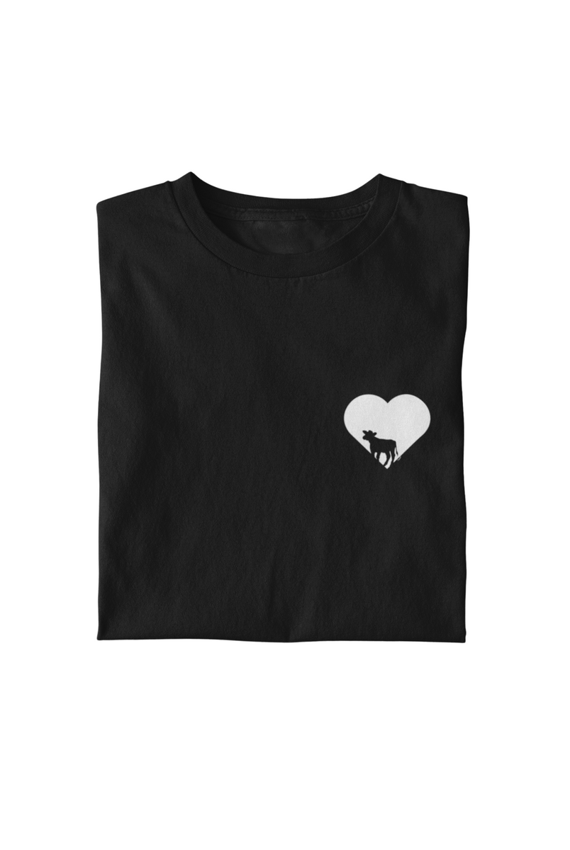 Nome do produto: Camiseta Bezerro no Peito - Feminina