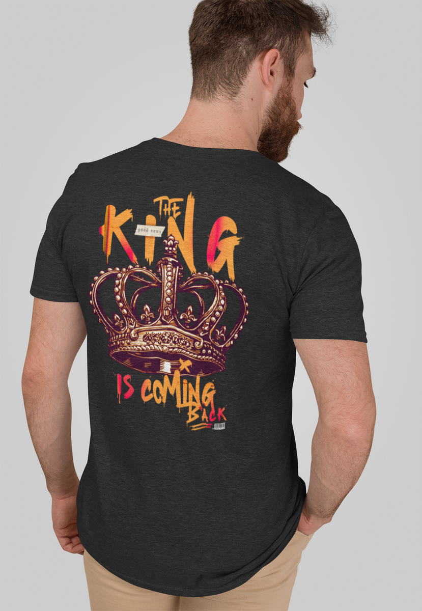 Nome do produto: Camiseta - The king is coming Back