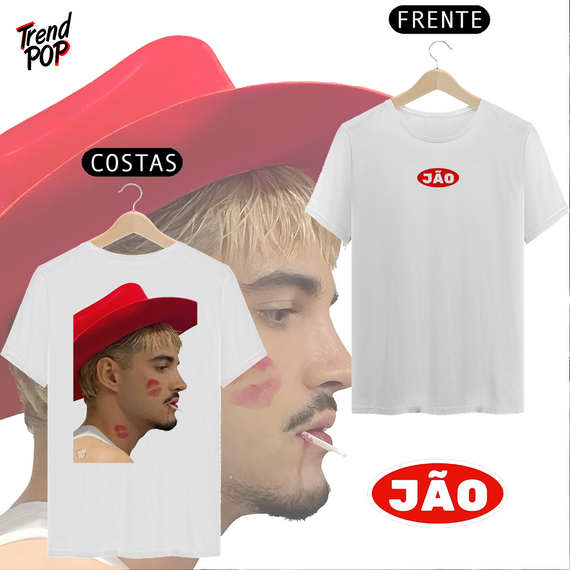 Camiseta Jão Chapéu Vermelho SUPER