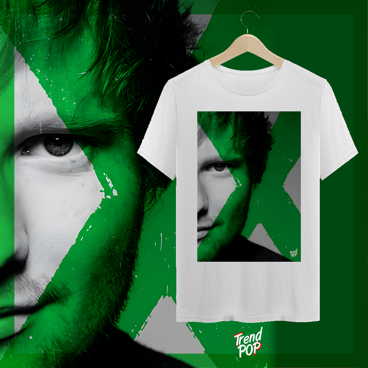 Nome do produto: Camiseta Ed Sheeran