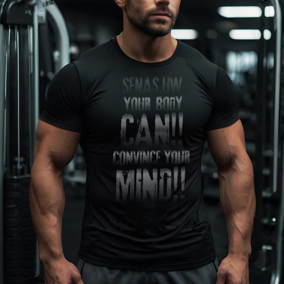 Camiseta Your Body Can Sport Dry UV