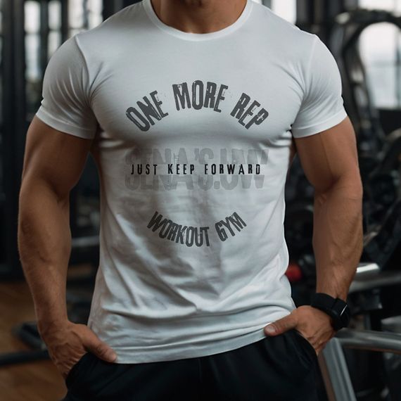 Camiseta One More Rep Sport Dry UV