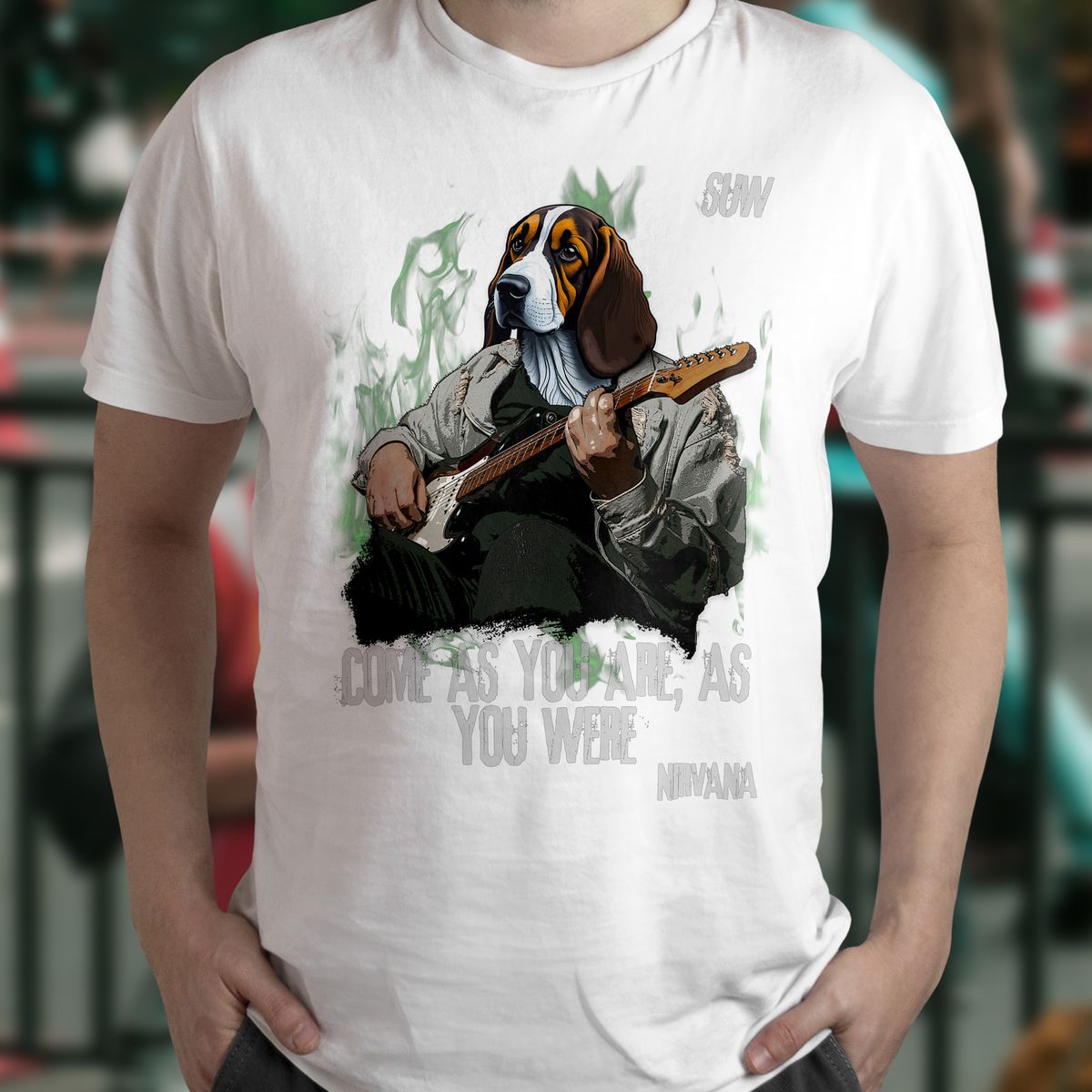 Nome do produto: T-Shirt Dog Nirvana