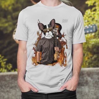 Nome do produtoT-Shirt Guitar Dog