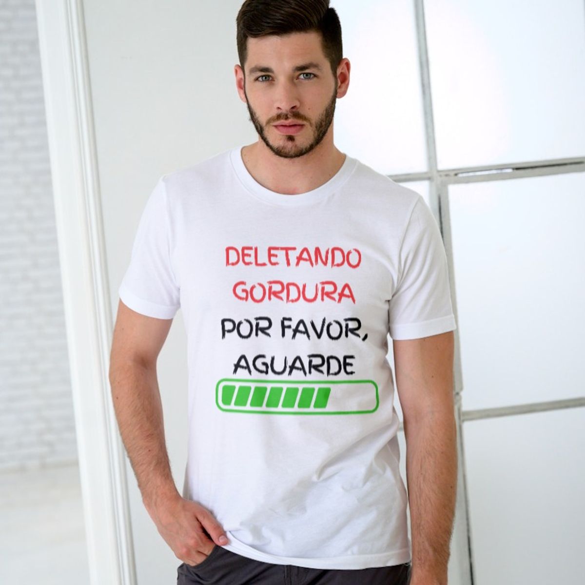 Nome do produto: T-Shirt Quality - Deletando Gordura